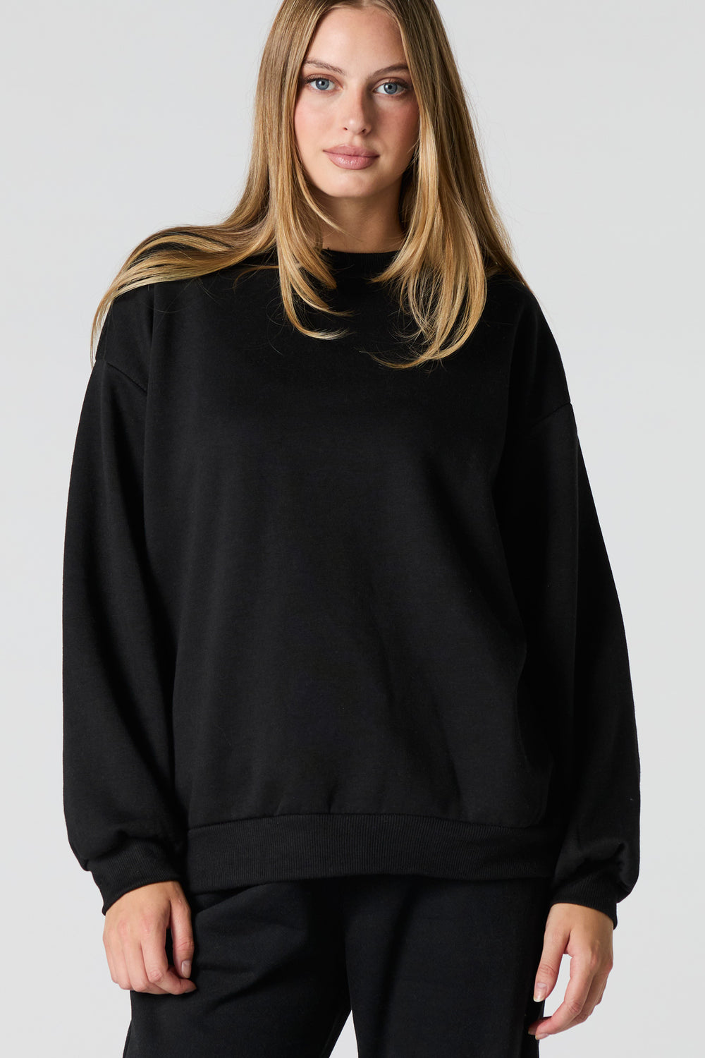 Oversized Fleece Sweatshirt Oversized Fleece Sweatshirt 4