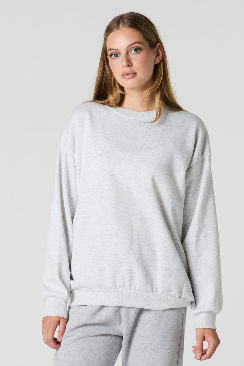 Oversized Fleece Sweatshirt