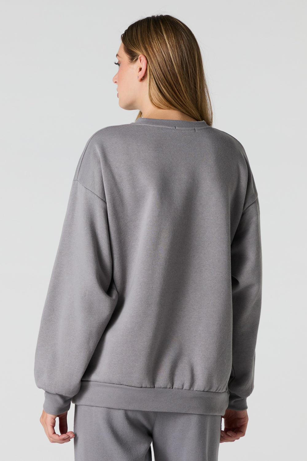 Oversized Fleece Sweatshirt Oversized Fleece Sweatshirt 14