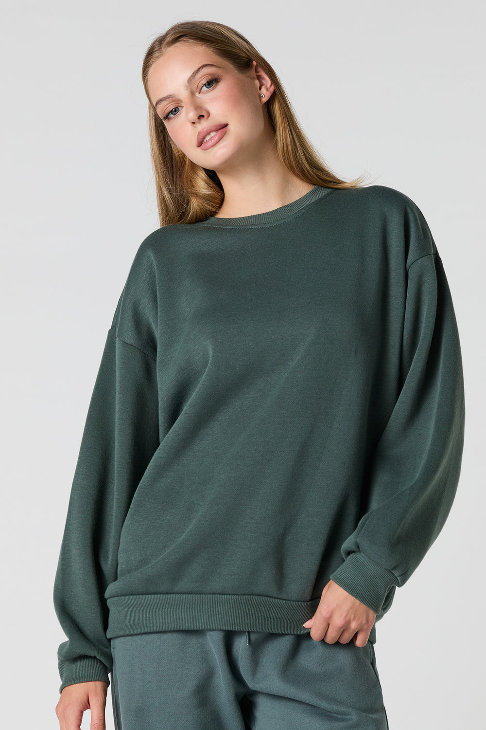 Oversized Fleece Sweatshirt Oversized Fleece Sweatshirt 22