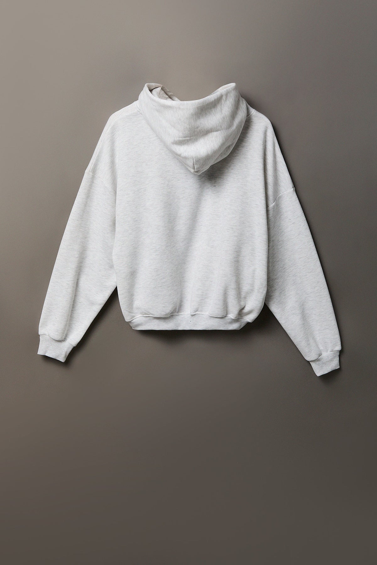 Alt View 4. Playboy Graphic Boxy Fleece Hoodie - Light Grey