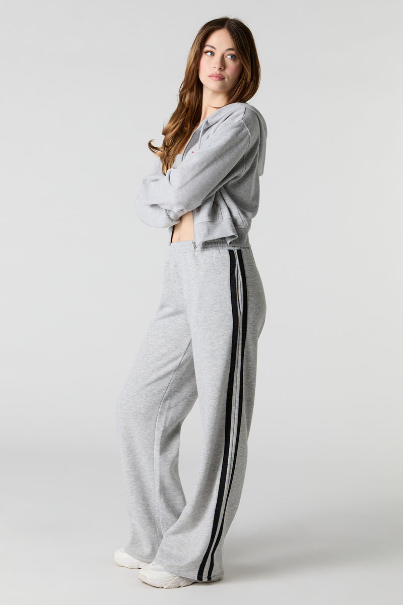 Striped Wide Leg Sweatpant