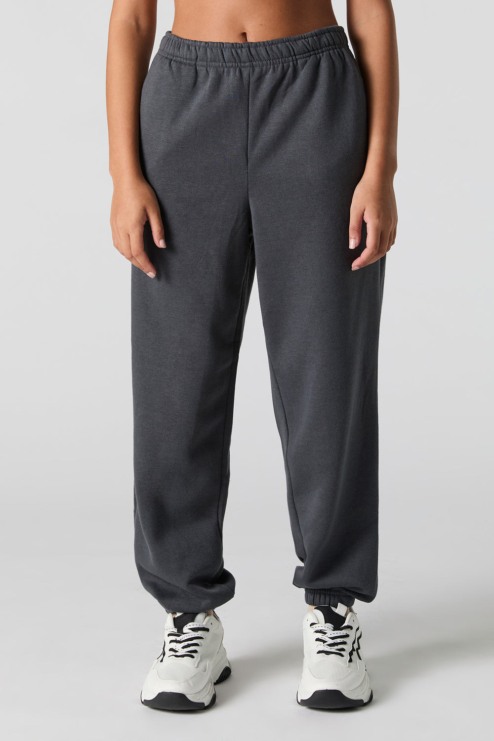 Solid Fleece Boyfriend Jogger Solid Fleece Boyfriend Jogger 8