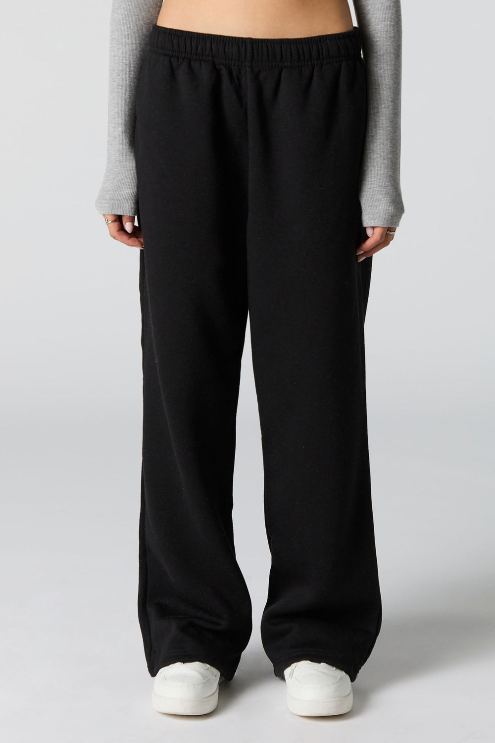 Solid Fleece Wide Leg Sweatpant Solid Fleece Wide Leg Sweatpant 5