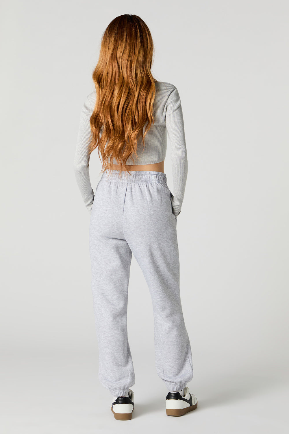 High Rise Fleece Jogger High Rise Fleece Jogger 9