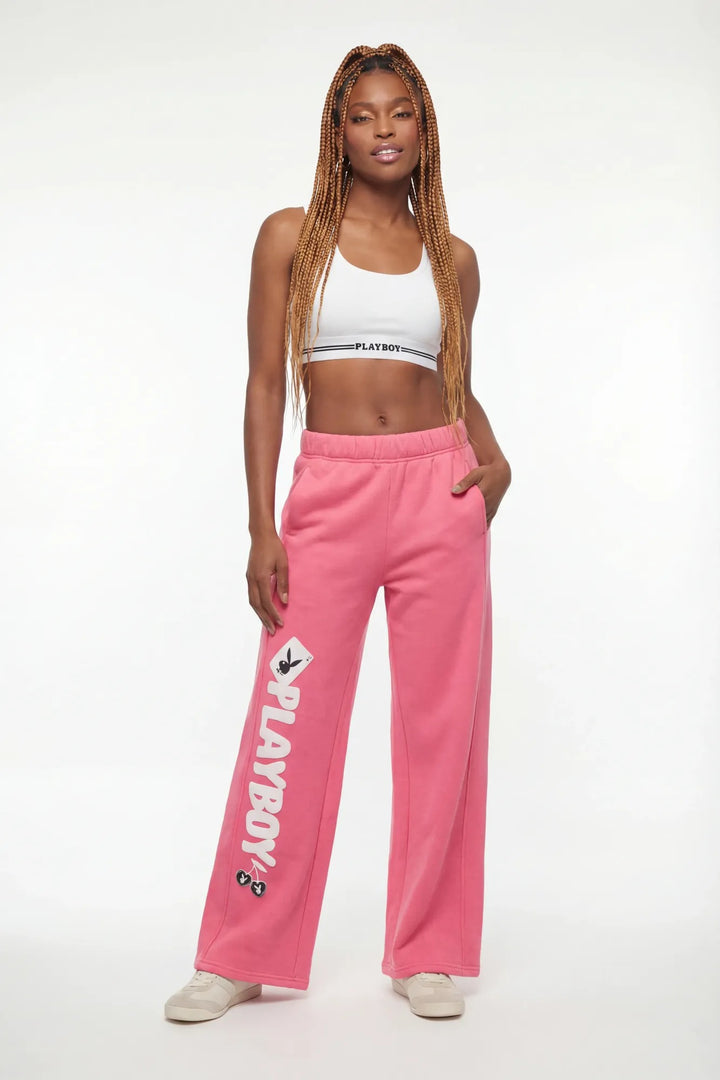 Playboy Ultra Wide Fleece Sweatpant