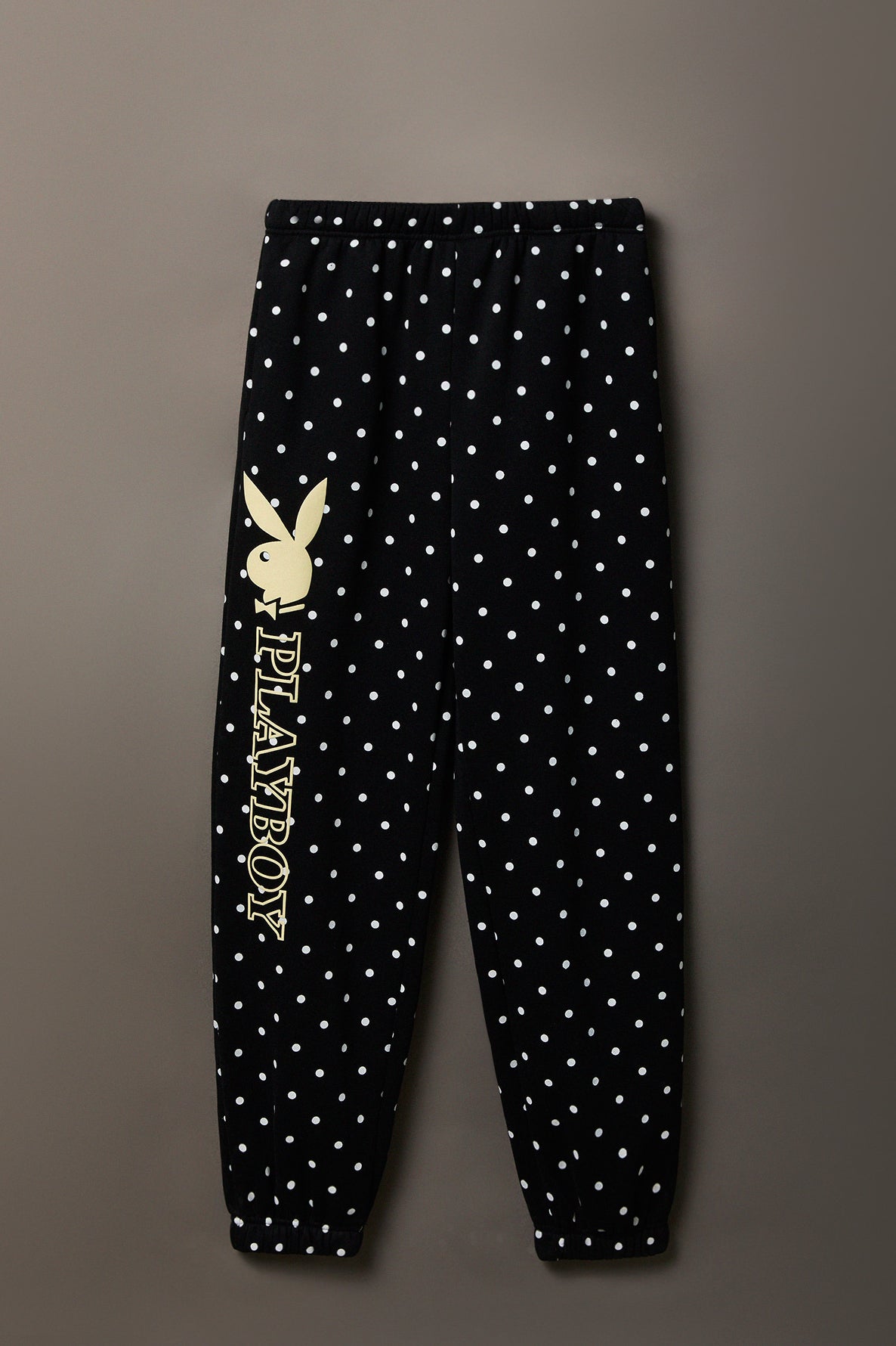 Alt View 3. Playboy Graphic Fleece Jogger - Black
