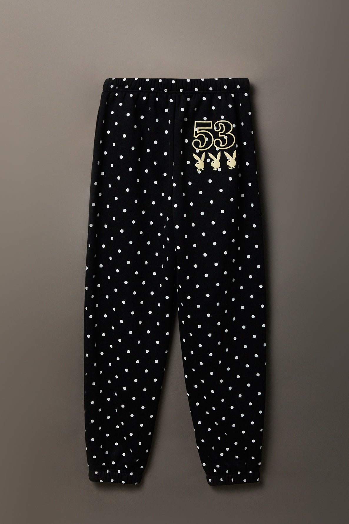 Alt View 4. Playboy Graphic Fleece Jogger - Black