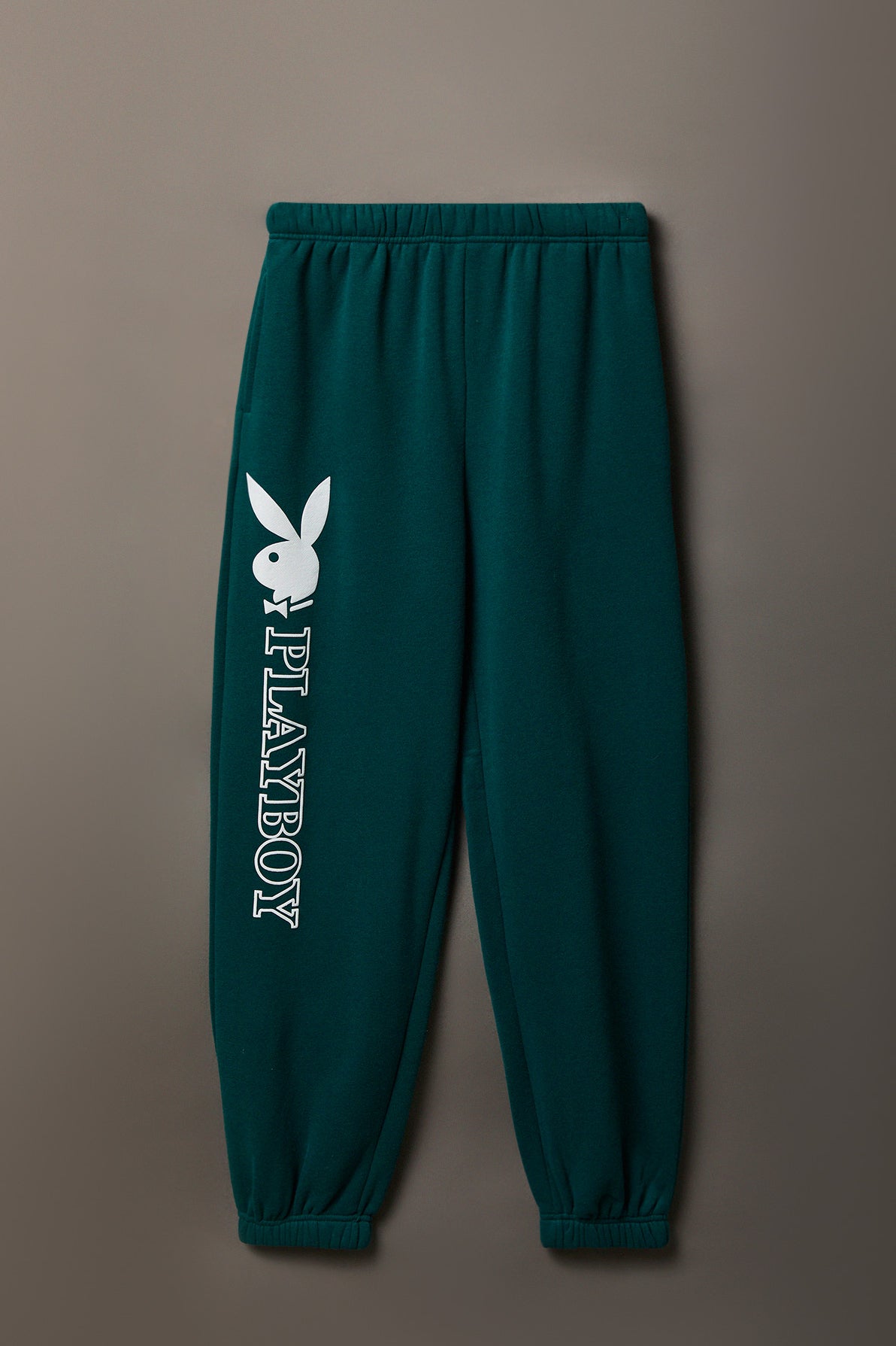 Alt View 3. Playboy Graphic Fleece Jogger - Green
