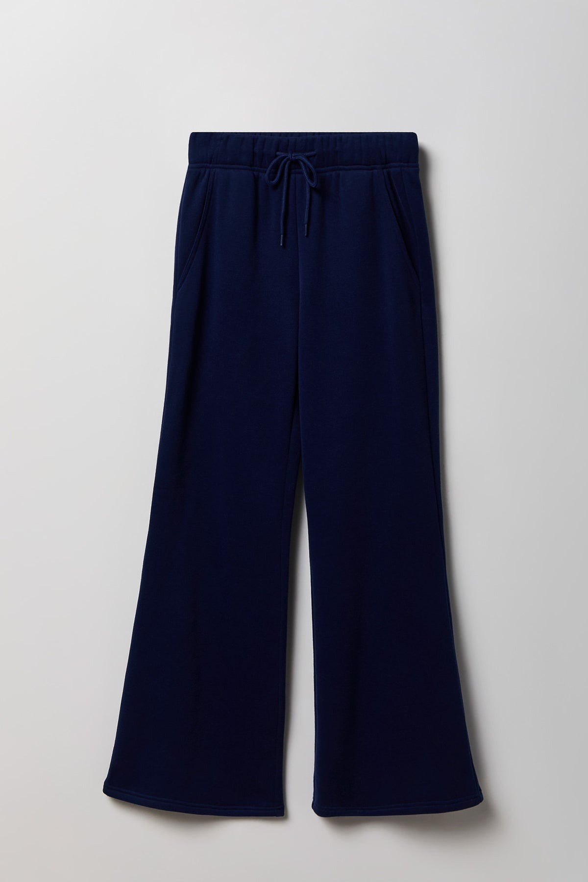 Alt View 4. Fleece Wide Leg Sweatpant - Dark Blue