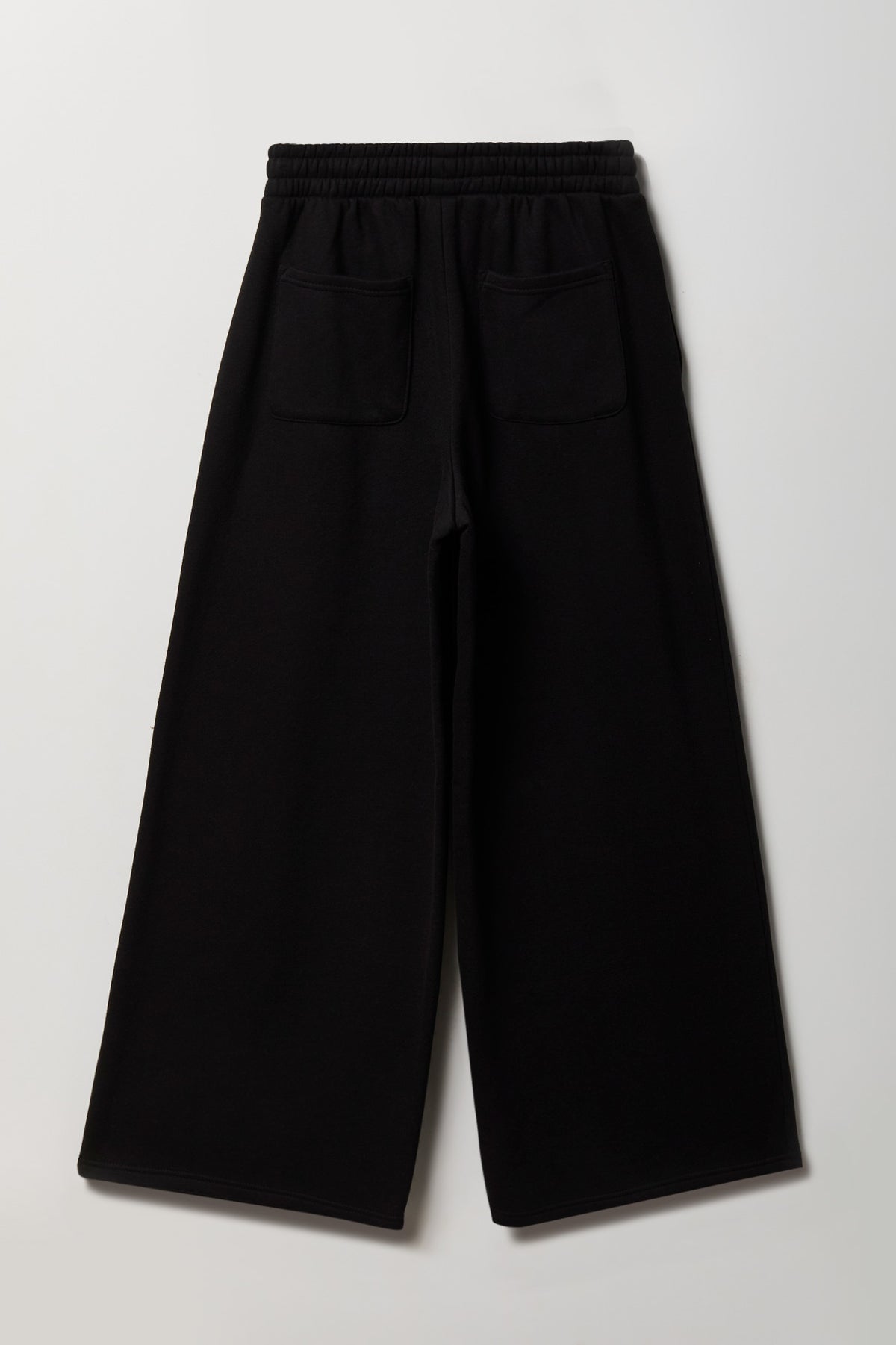 Alt View 2. Fleece Ultra Wide Leg Sweatpant - Taupe