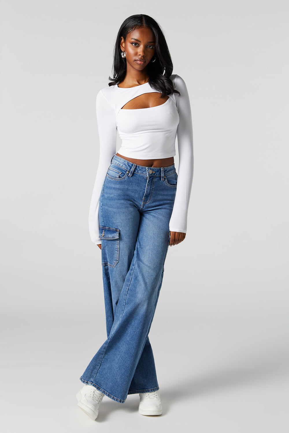 Contour Cut Out Long Sleeve Top Contour Cut Out Long Sleeve Top 10