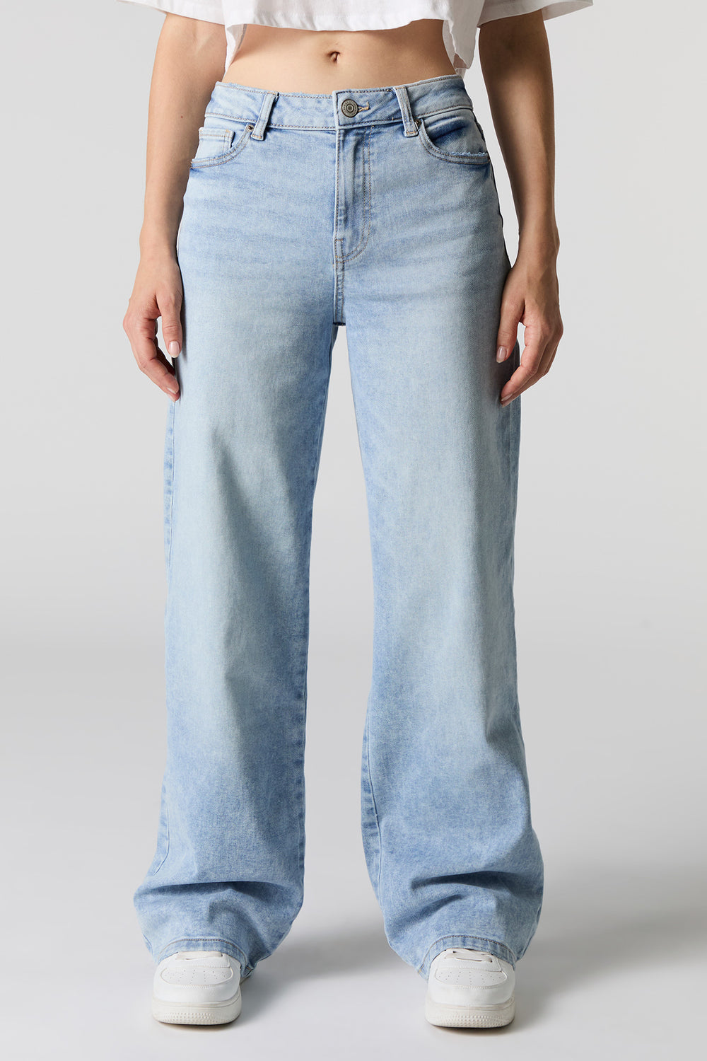 High Rise Stretch Wide Leg Jean High Rise Stretch Wide Leg Jean 8