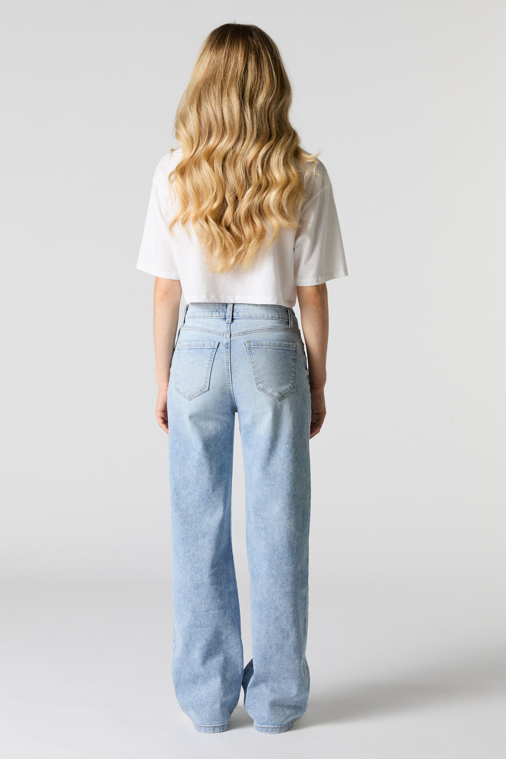 High Rise Stretch Wide Leg Jean High Rise Stretch Wide Leg Jean 9