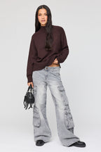 Low Rise Cargo Jean