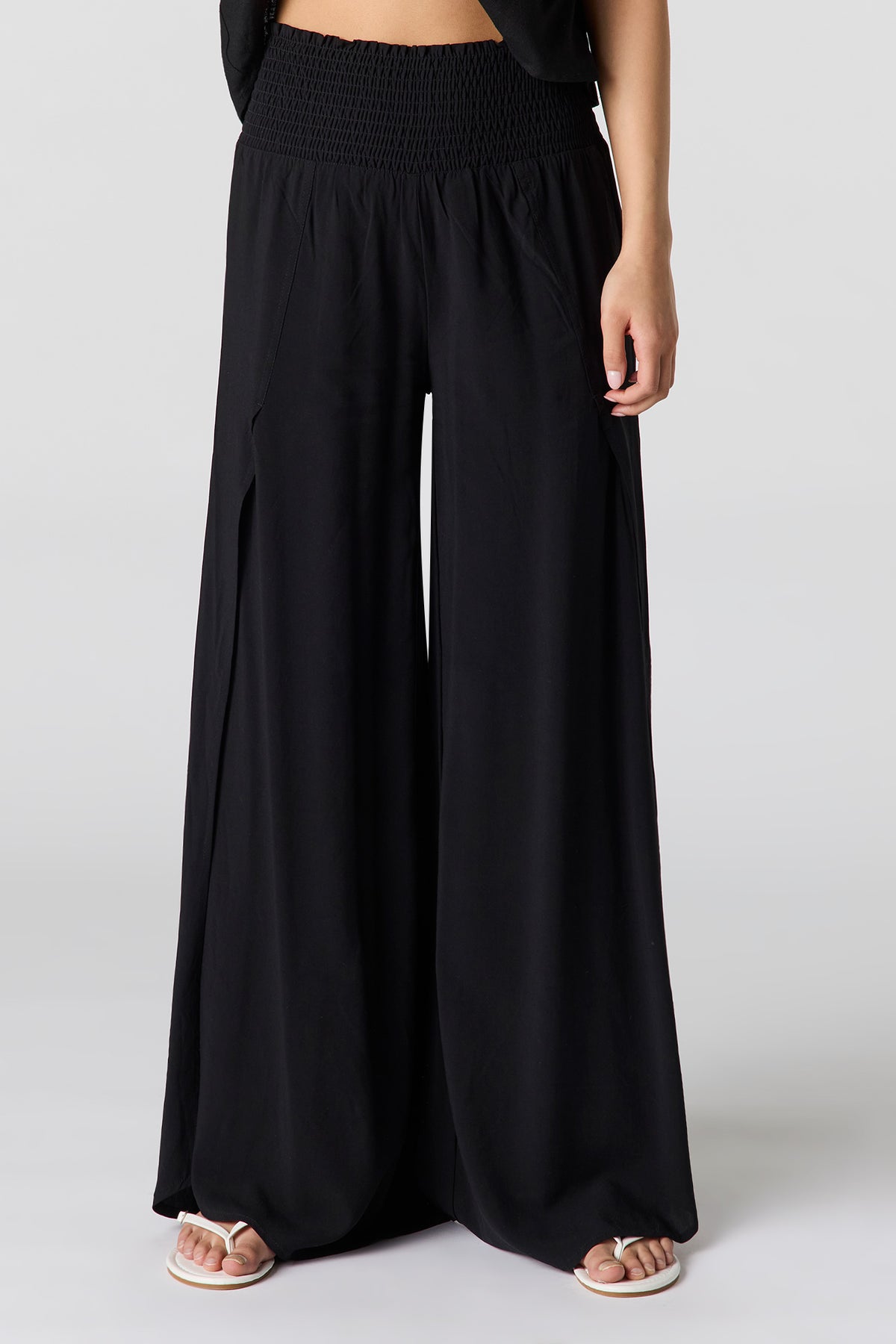 Alt View 2. Palazzo Pant - Black