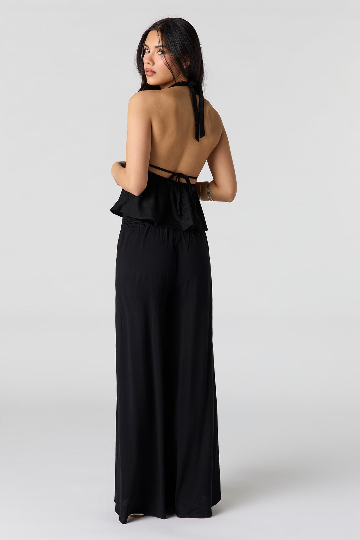 Alt View 3. Palazzo Pant - Black