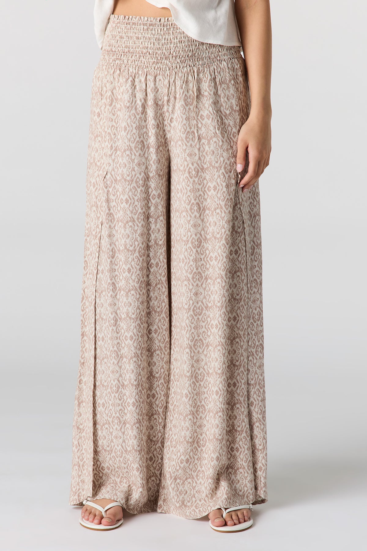 Alt View 2. Palazzo Pant - Tan