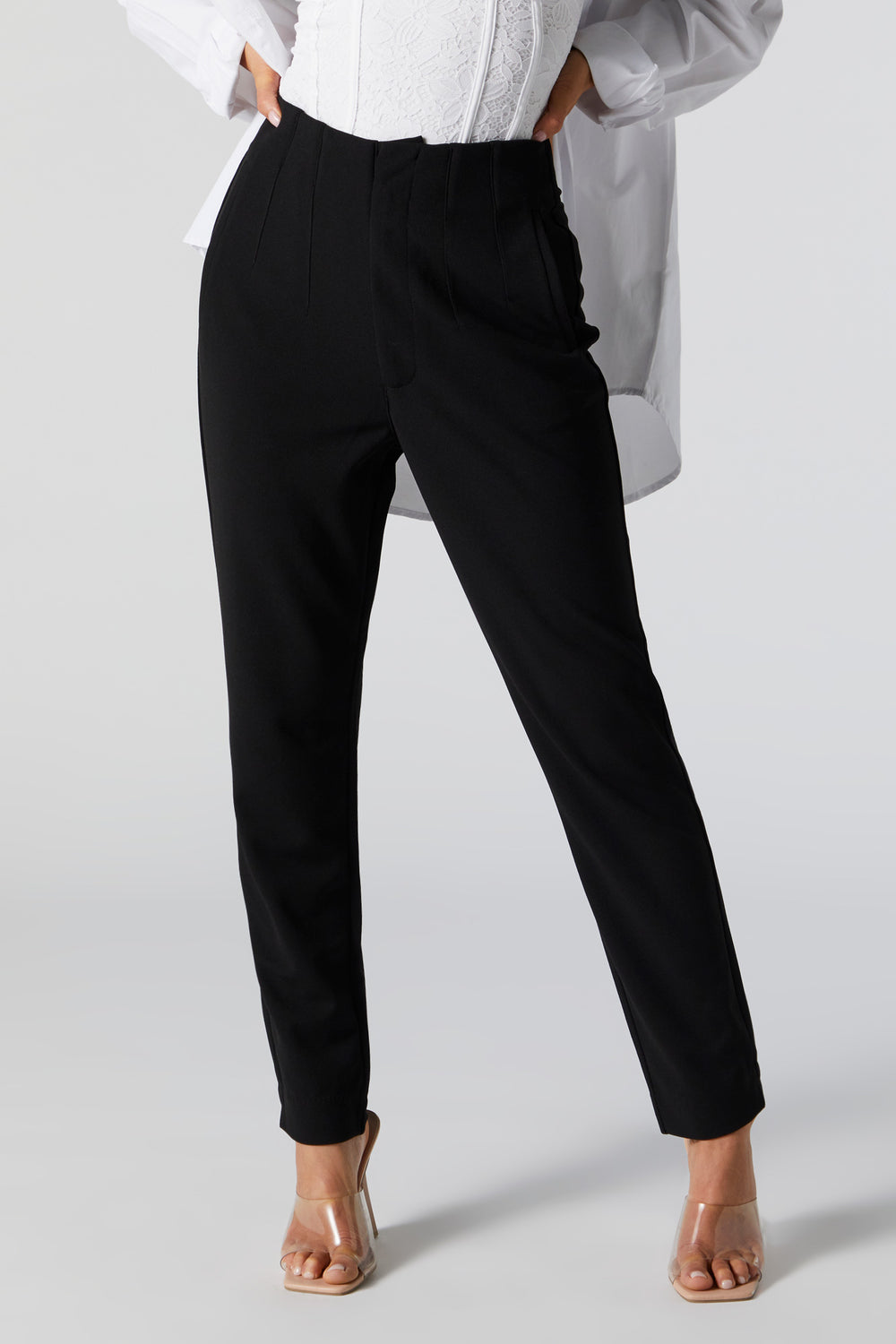 Crepe Pleated Dress Pant Crepe Pleated Dress Pant 8