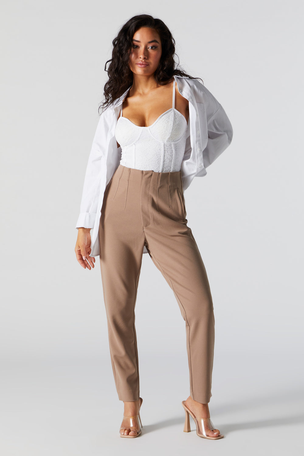 Crepe Pleated Dress Pant Crepe Pleated Dress Pant 7