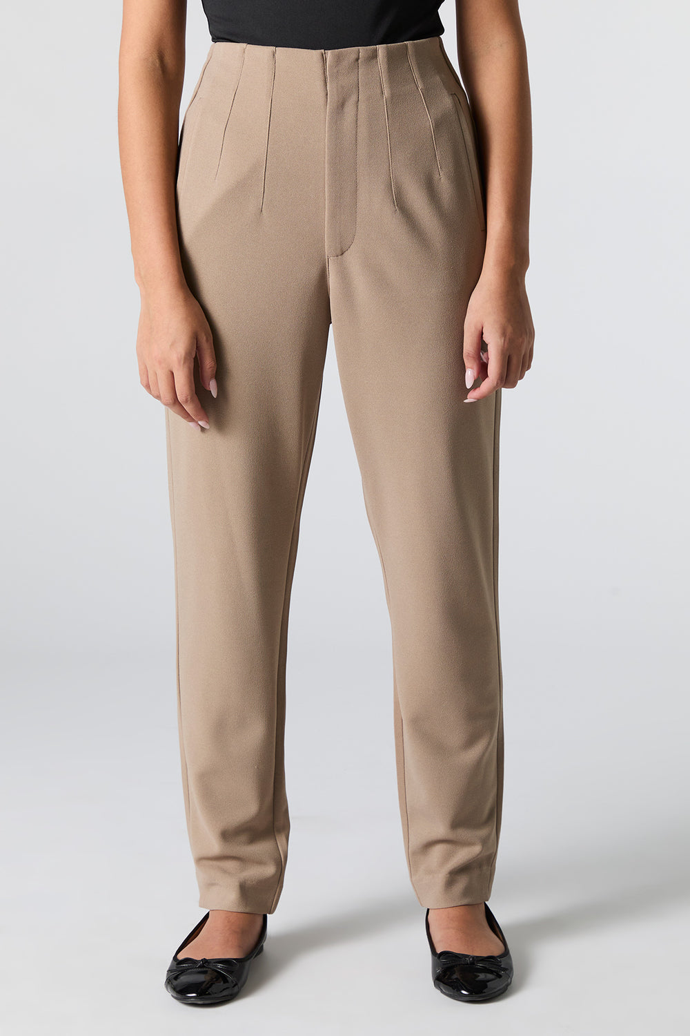 Crepe Pleated Slim Dress Pant Crepe Pleated Slim Dress Pant 14