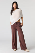 Flowy Wide Leg Drawstring Pant