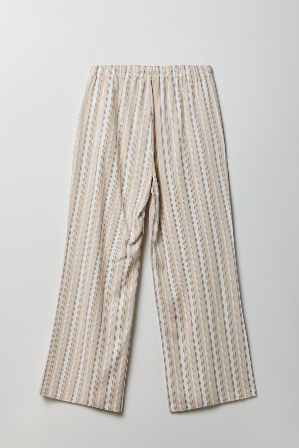 Alt View 5. Linen-Blend Flowy Wide Leg Pant - Natural