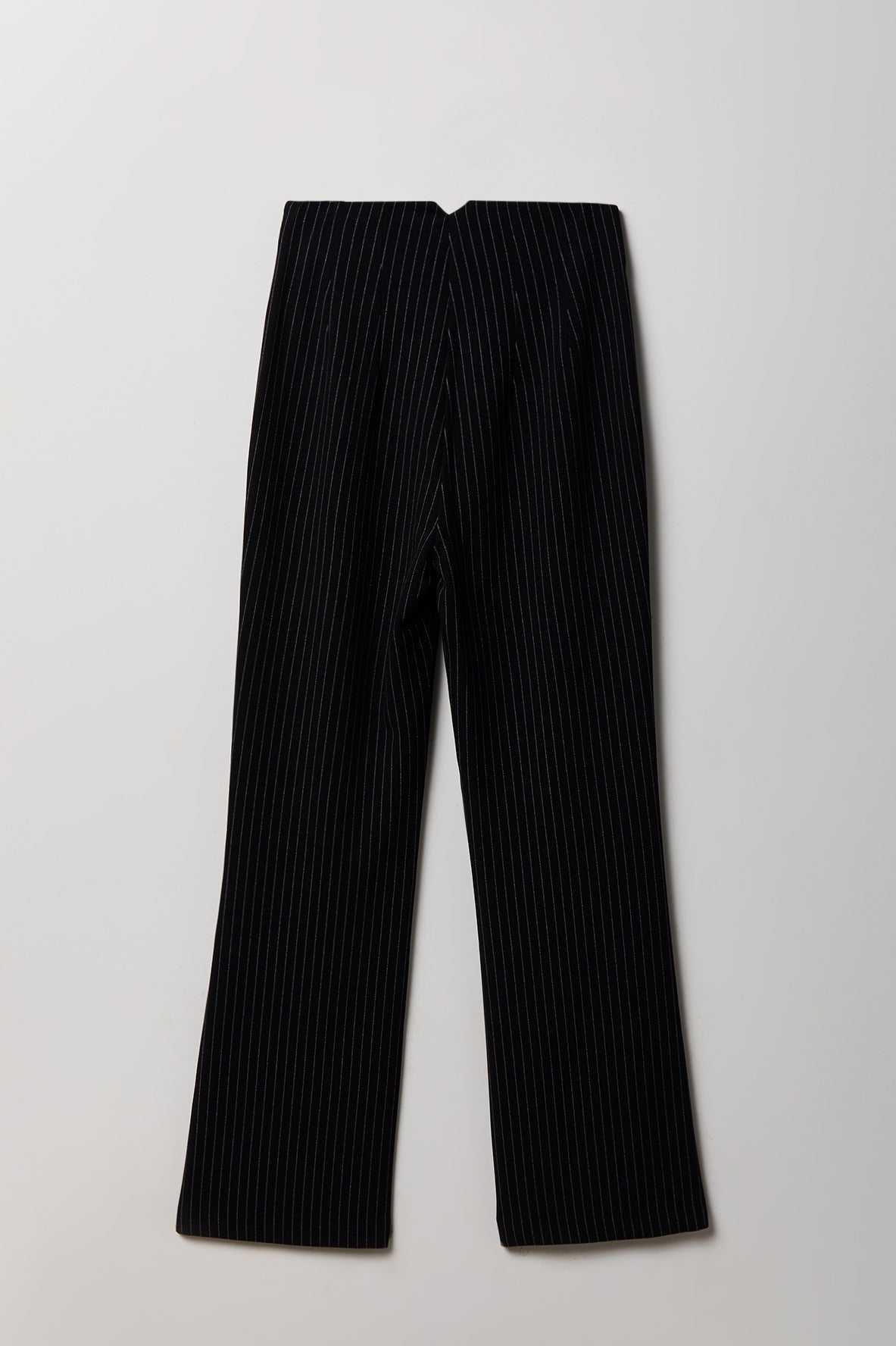 Alt View 6. Flare Dress Pant - Black with White