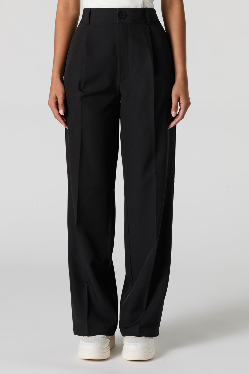 Pleated Wide Leg Dress Pant Pleated Wide Leg Dress Pant 5