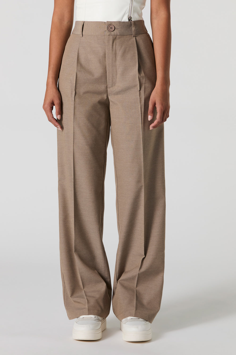 Pleated Wide Leg Dress Pant Pleated Wide Leg Dress Pant 11