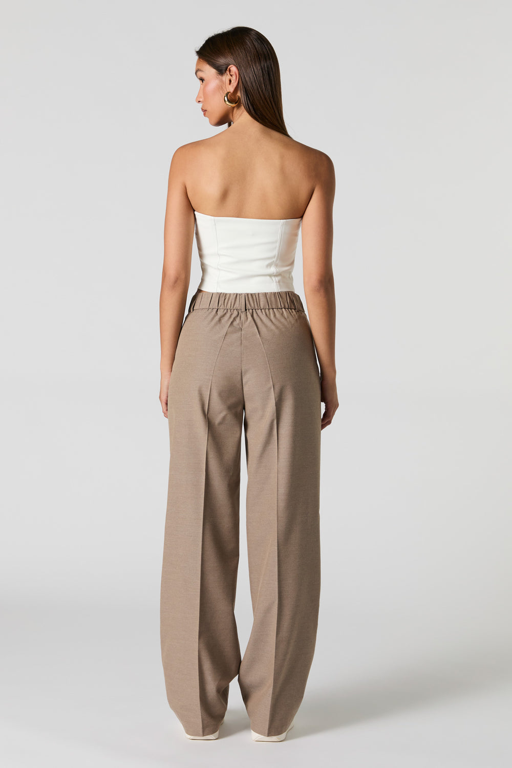 Pleated Wide Leg Dress Pant Pleated Wide Leg Dress Pant 12