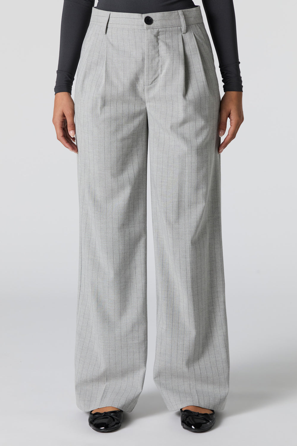 Pleated Wide Leg Dress Pant Pleated Wide Leg Dress Pant 8