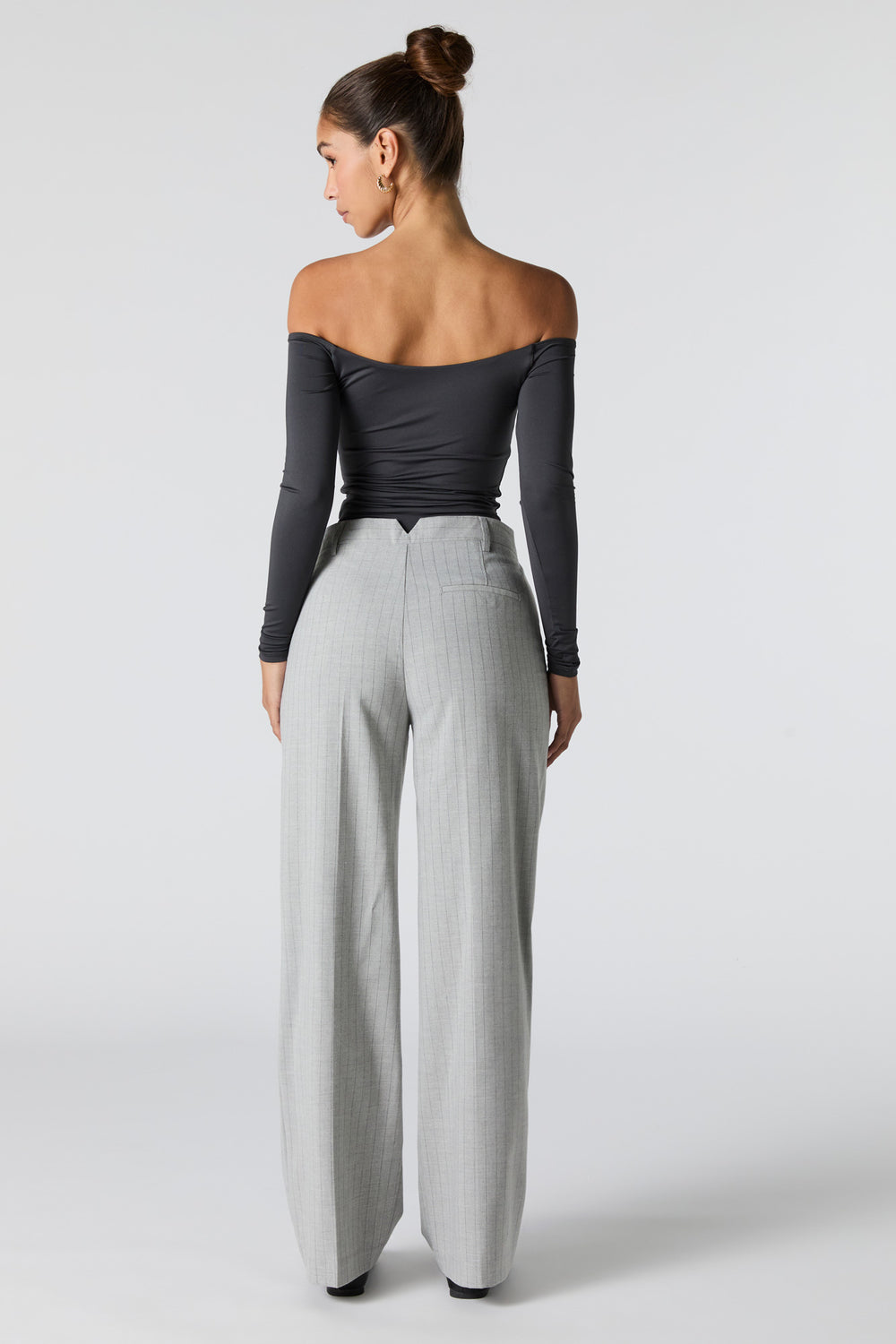 Pleated Wide Leg Dress Pant Pleated Wide Leg Dress Pant 9