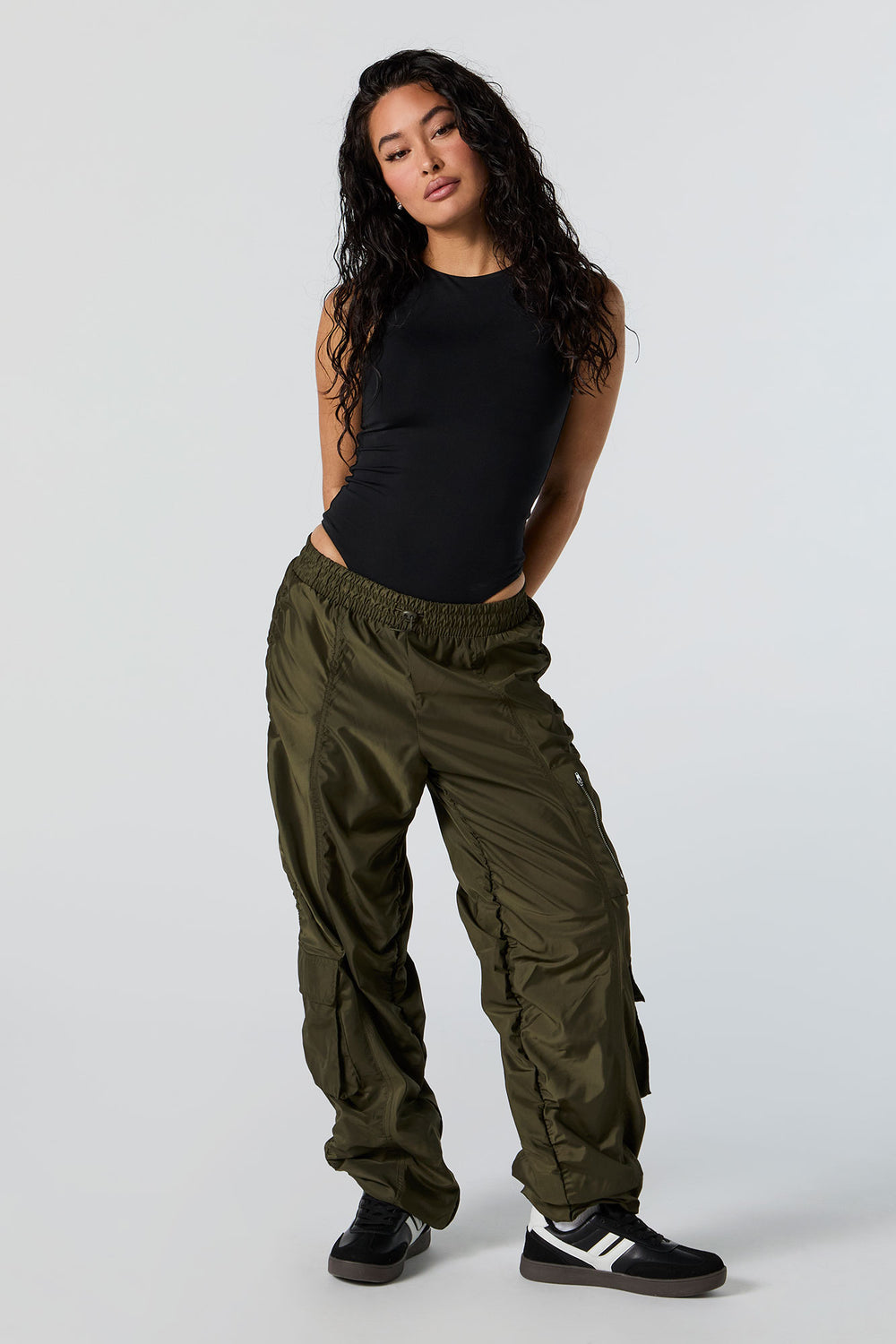Ruched Cargo Jogger Ruched Cargo Jogger 1
