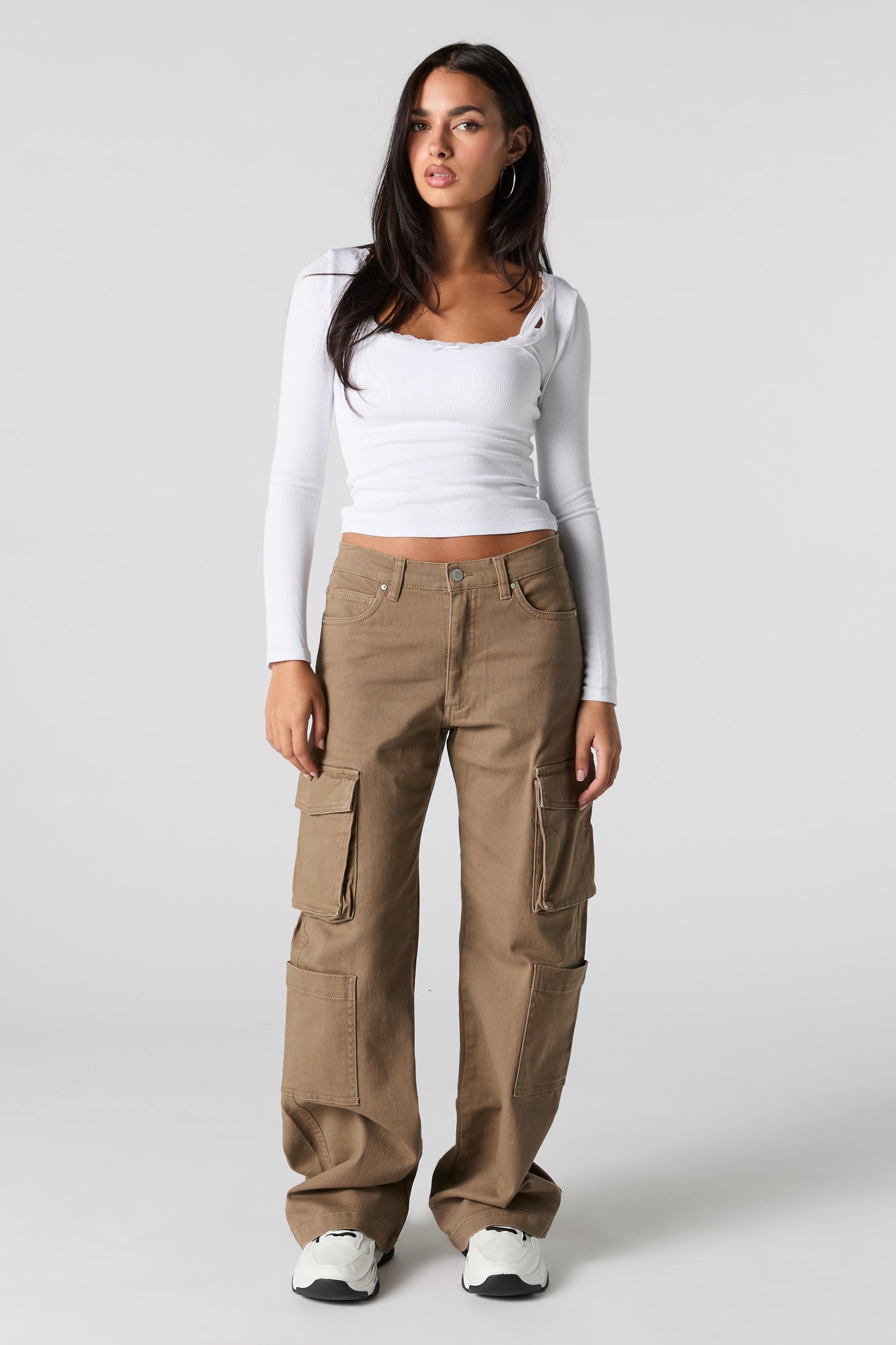 Multi Pocket Baggy Cargo Pant – Charlotte Russe