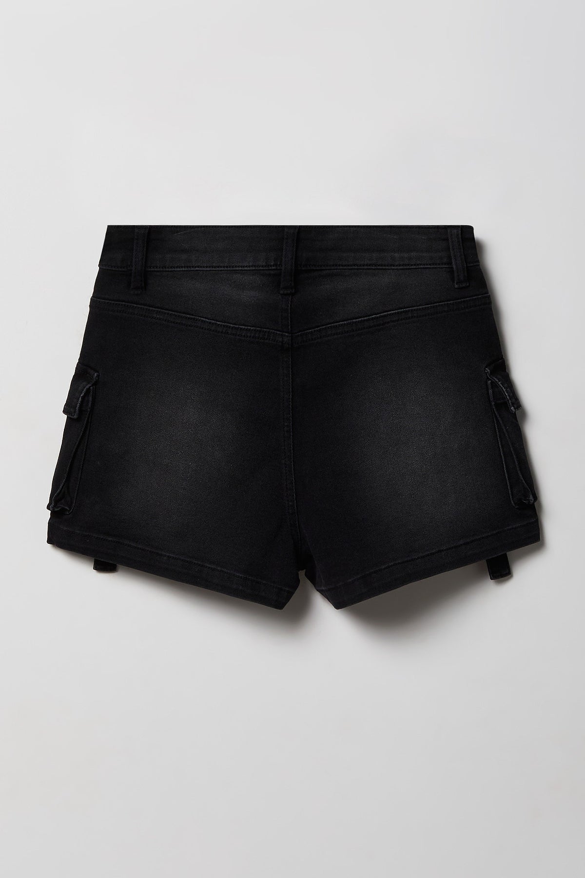 Alt View 5. Denim Cargo Short - Black