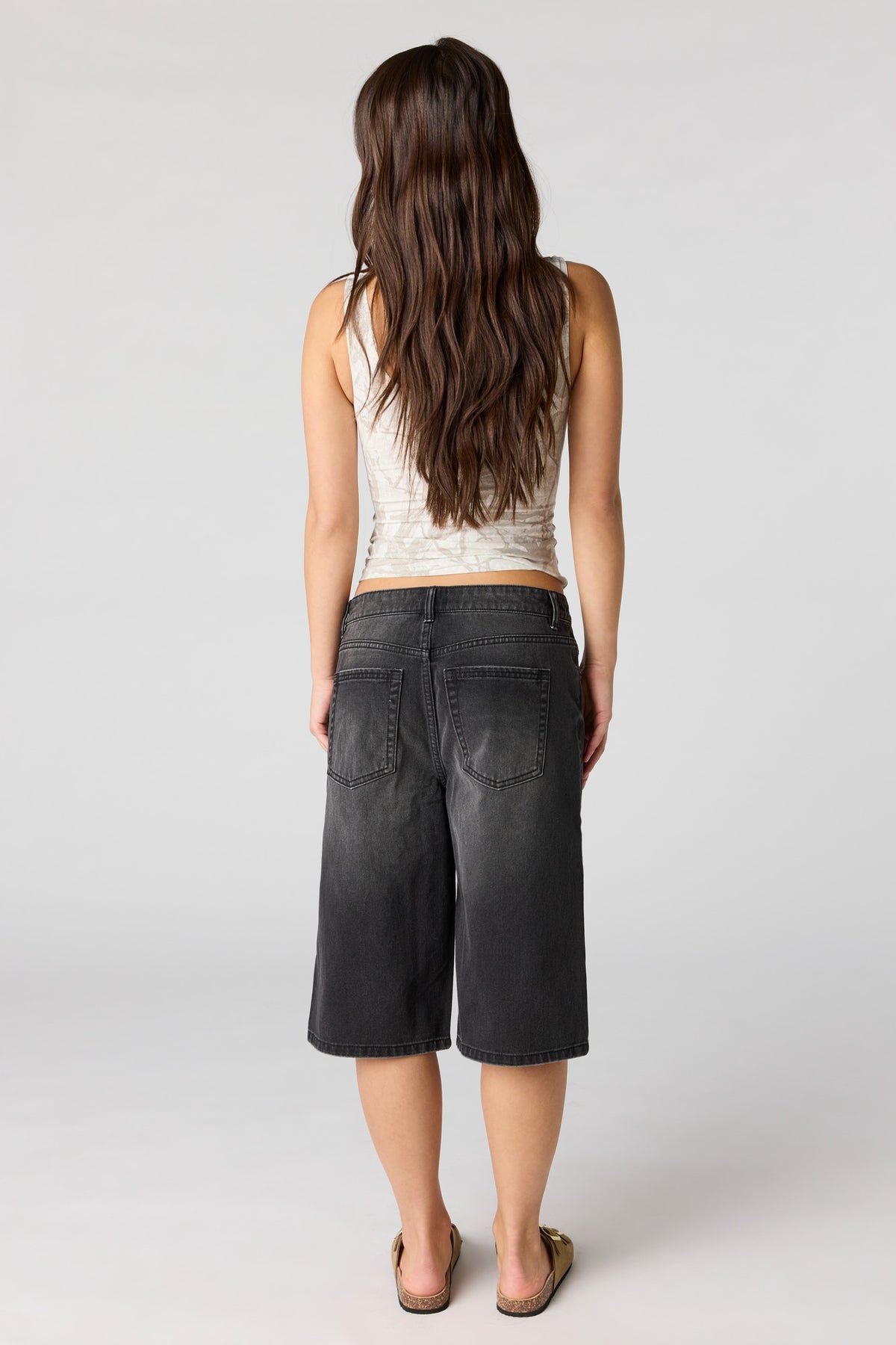Alt View 3. Black Jort 13" - Black