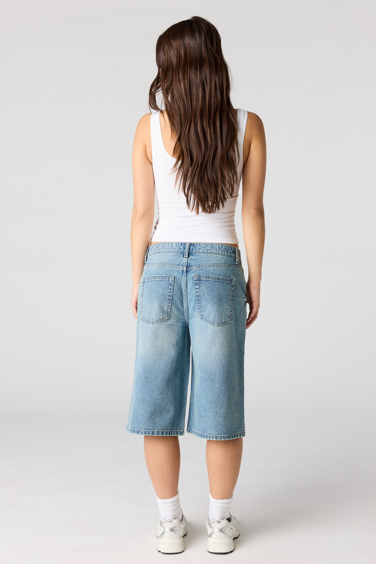 Alt View 3. Vintage Medium Jort 13" - Pacific Blue