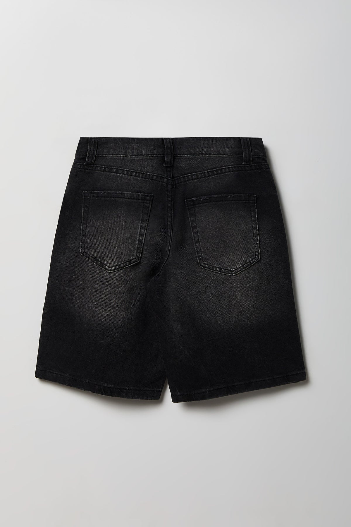 Alt View 5. Playboy Print Low Rise Jort - Black