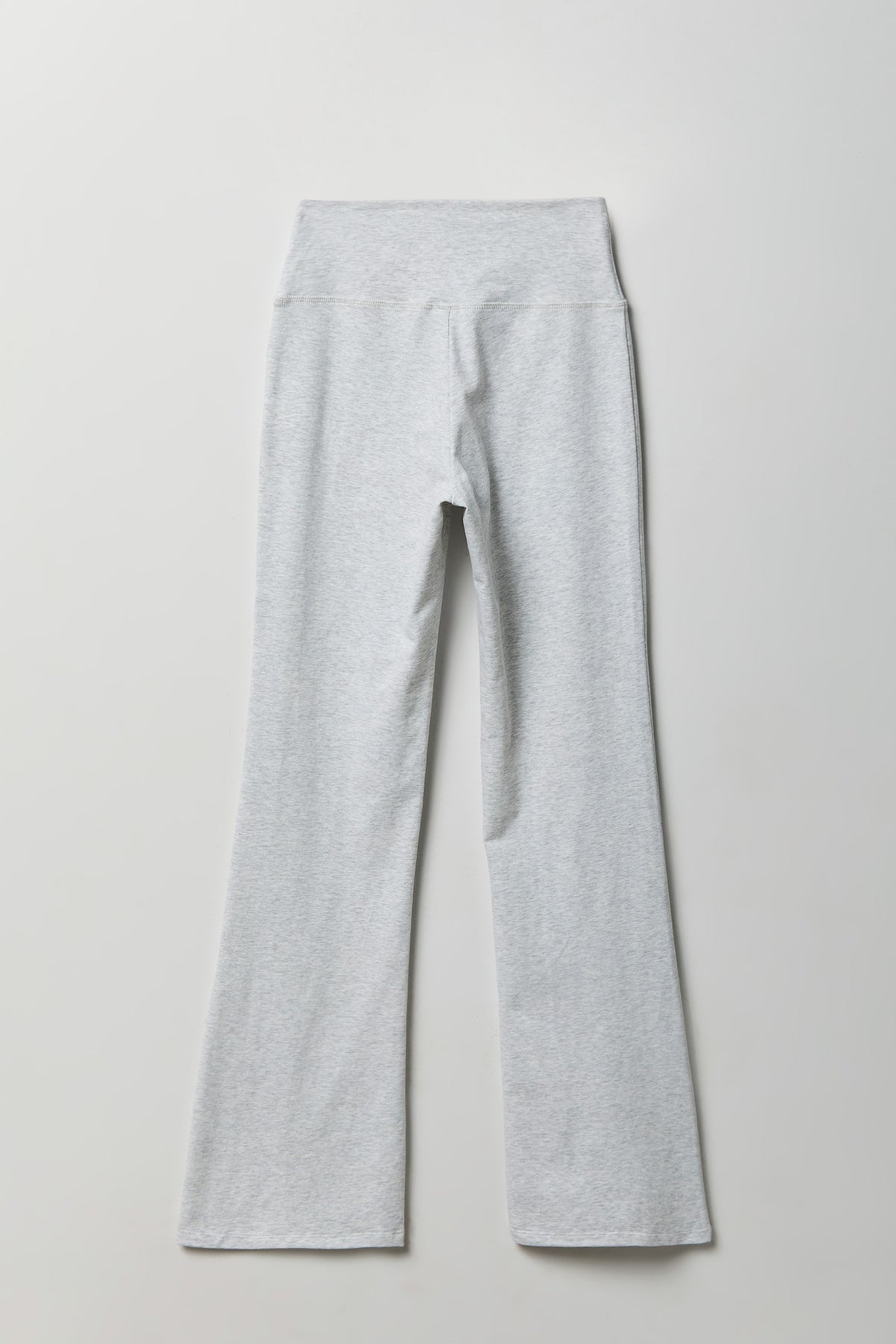 Alt View 2. Flare Legging - Heather Grey