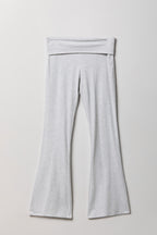 Foldover Waist Flare Legging