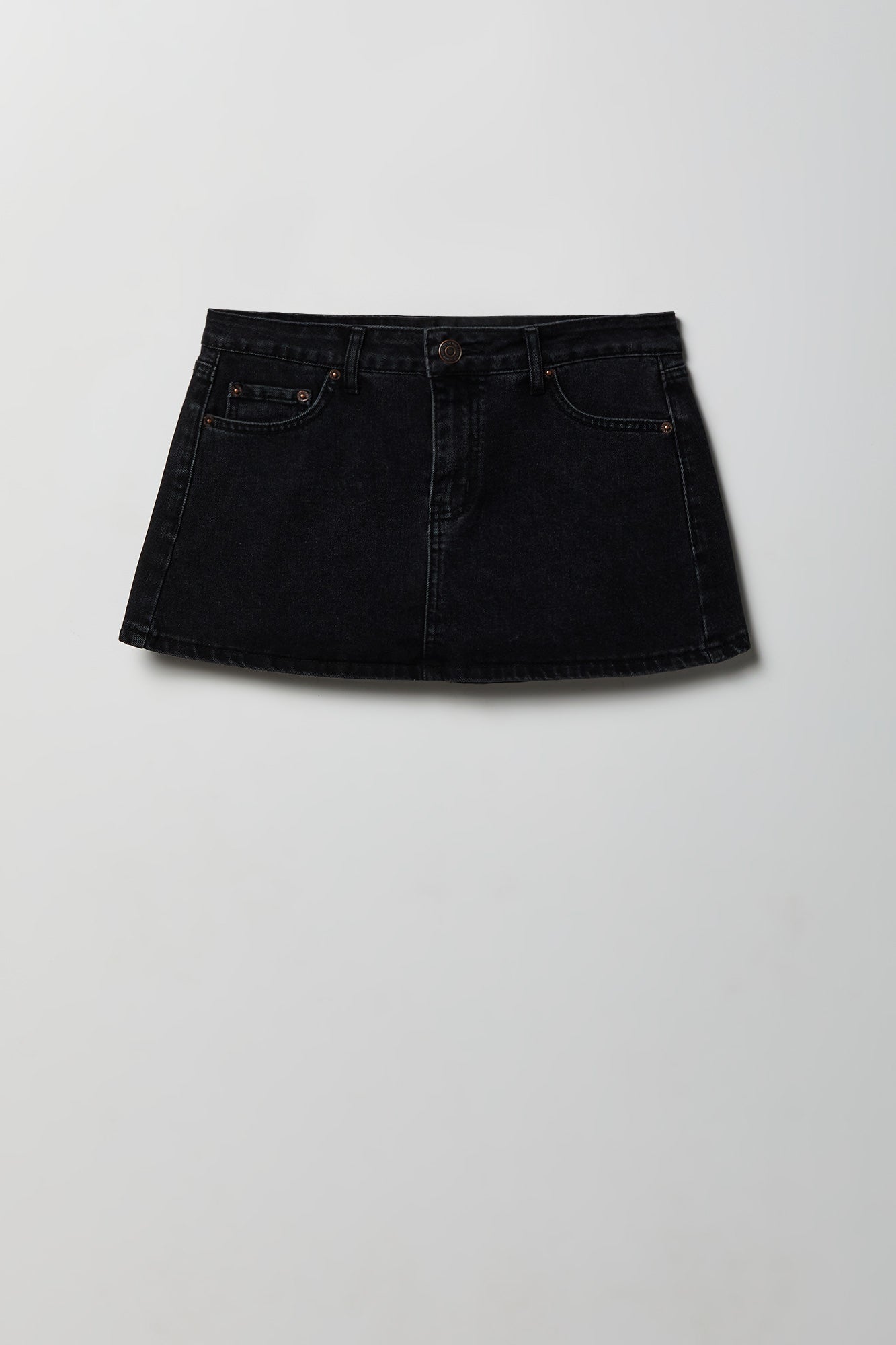 Denim Mini Skort – Charlotte Russe