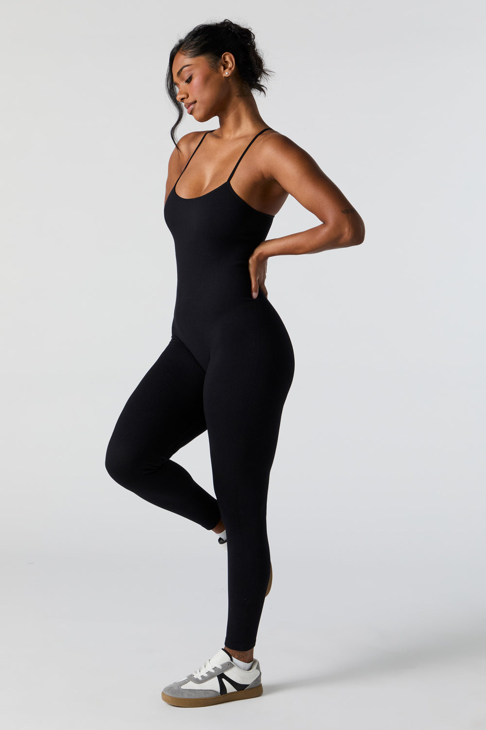 Seamless Ribbed Cami Jumpsuit Seamless Ribbed Cami Jumpsuit 6