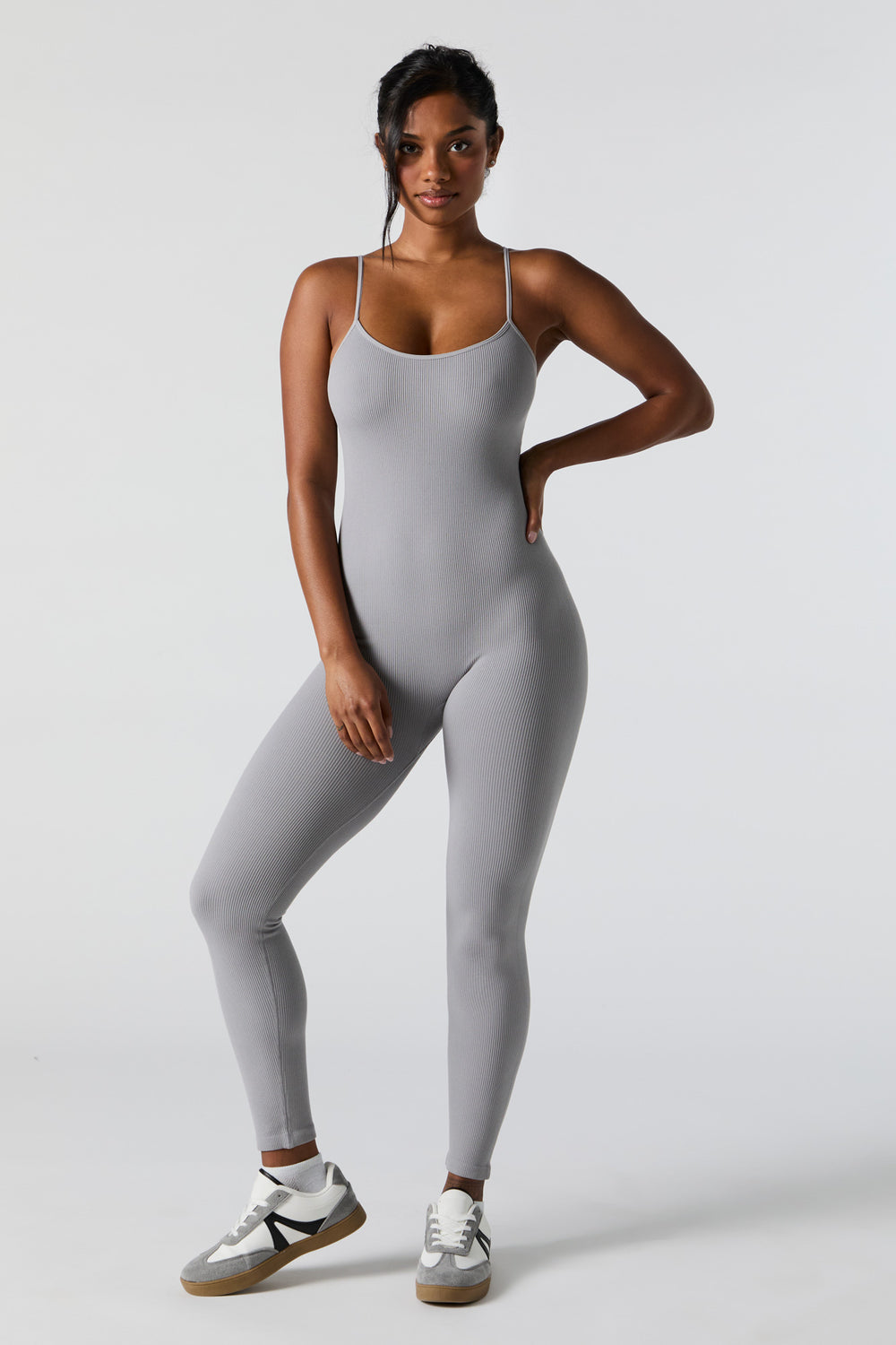 Seamless Ribbed Cami Jumpsuit Seamless Ribbed Cami Jumpsuit 8