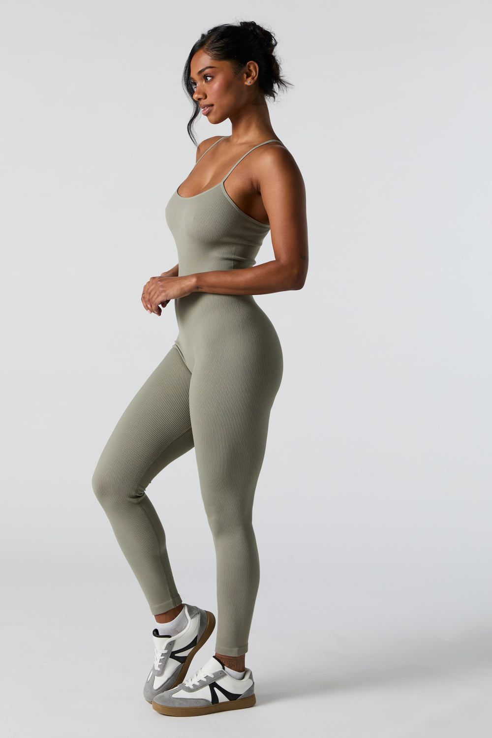 Seamless Ribbed Cami Jumpsuit Seamless Ribbed Cami Jumpsuit 2