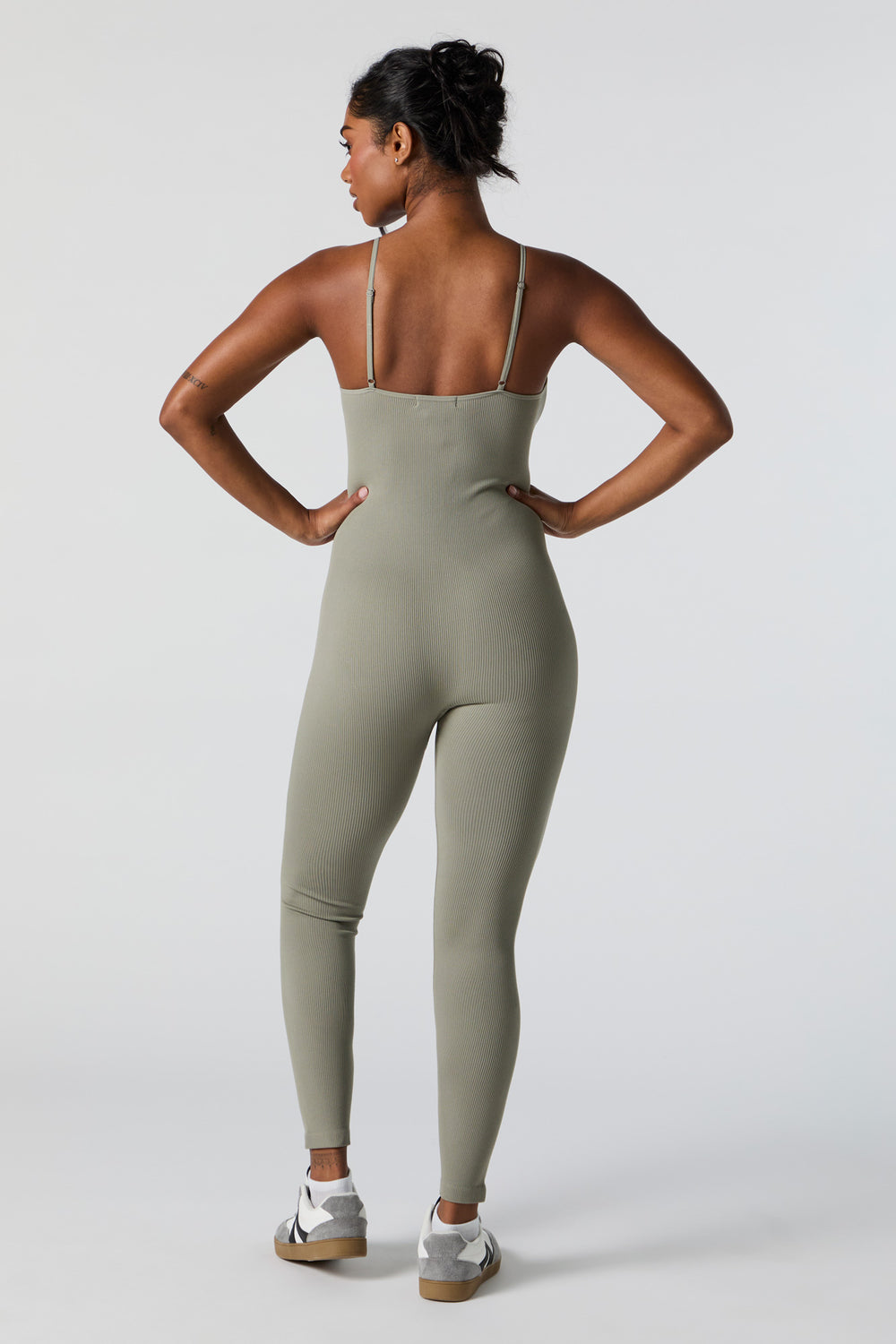 Seamless Ribbed Cami Jumpsuit Seamless Ribbed Cami Jumpsuit 3