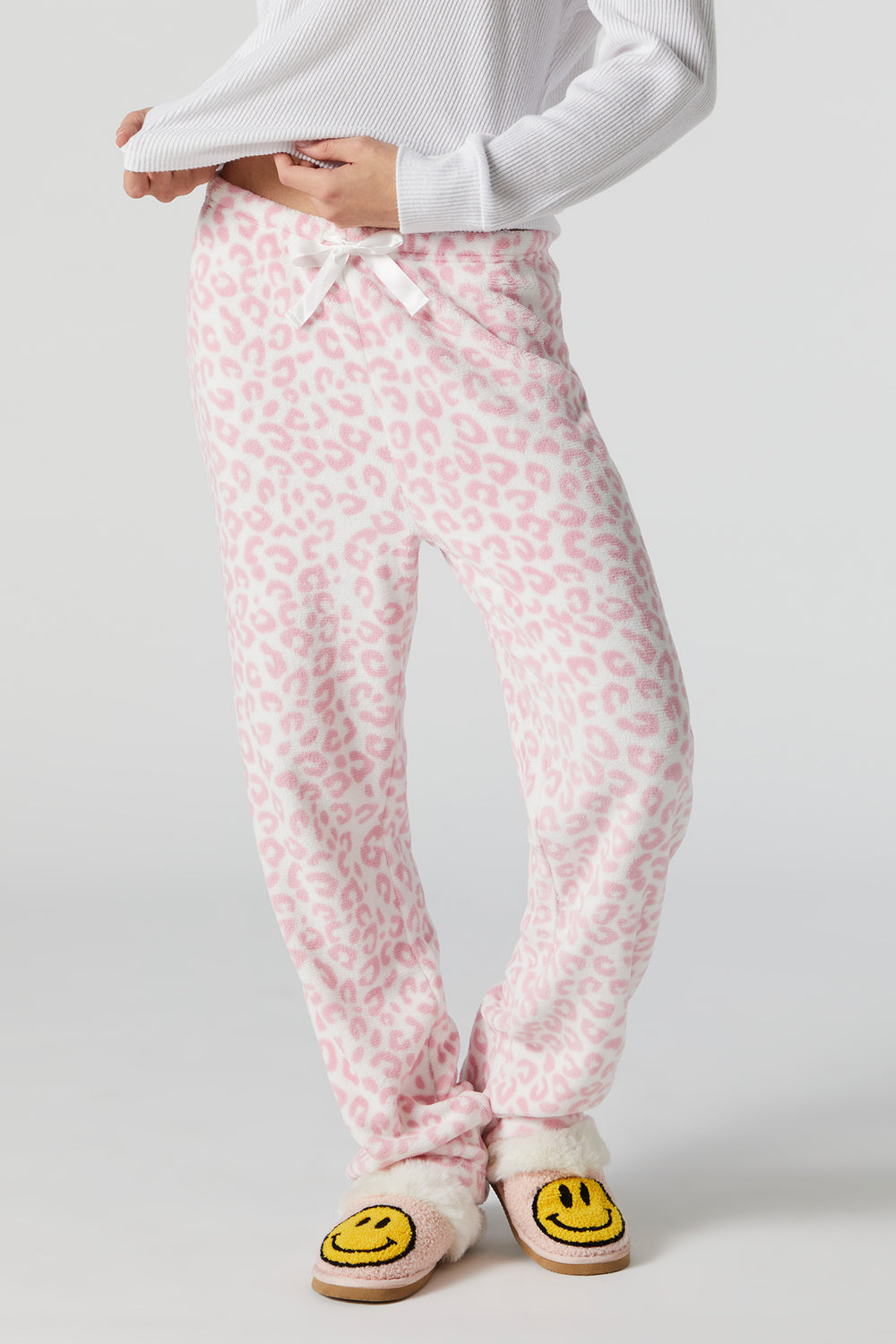 Plush Cheetah Print Pajama Pant Plush Cheetah Print Pajama Pant 2