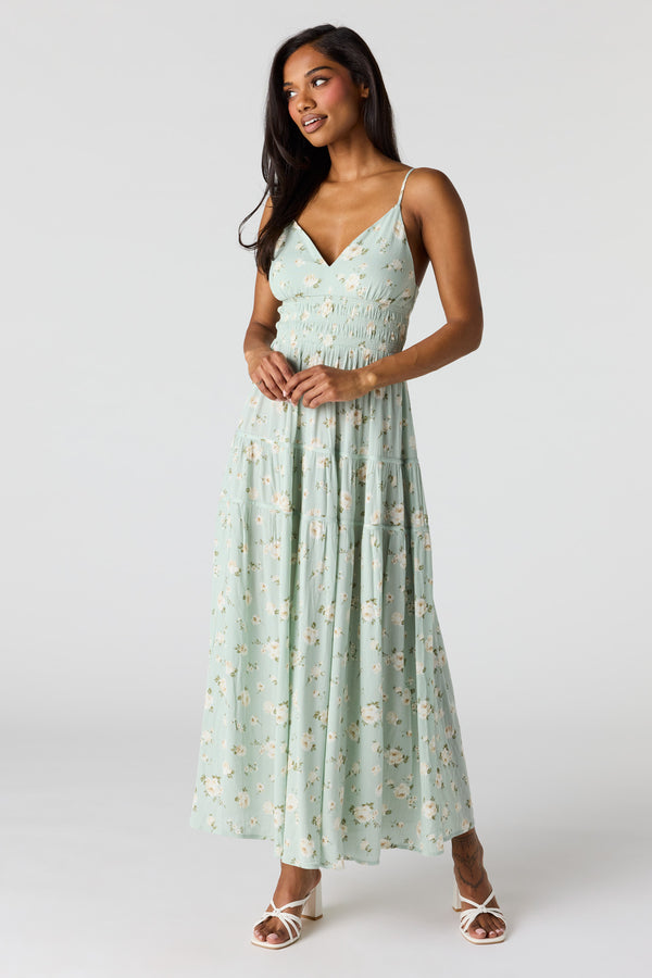 green emerald velvet dress Mint Green Tulle Dress with Corset Bodice Tea Length Prom Dress ARD2716 main image 0