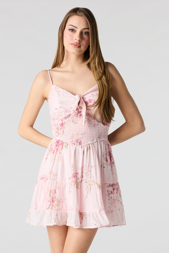 Sweetheart Tie Front Mini Dress Charlotte Russe Sweetheart Tie Front Mini Dress Charlotte Russe