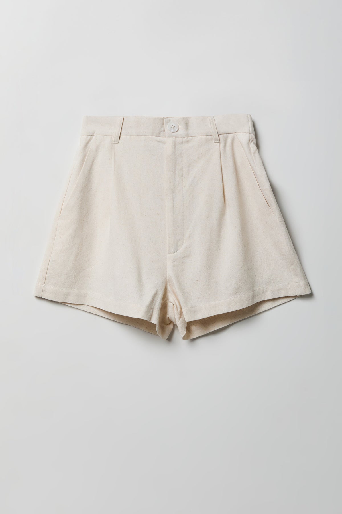 Alt View 5. Linen-Blend Tailored Short - Tan